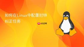 如何在linux中配置时钟纠正任务