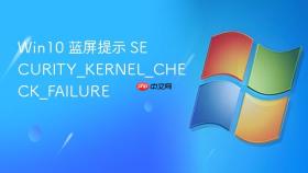 Win10 蓝屏提示 SECURITY_KERNEL_CHECK_FAILURE