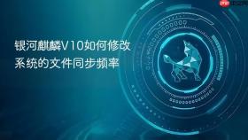 银河麒麟v10如何修改系统的文件同步频率