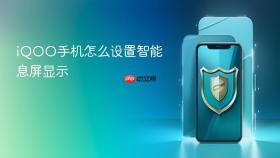iqoo手机怎么设置智能息屏显示