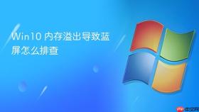 Win10 内存溢出导致蓝屏怎么排查