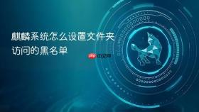麒麟系统怎么设置文件夹访问的黑名单