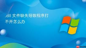 .dll 文件缺失导致程序打不开怎么办