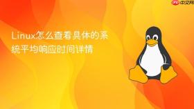 linux怎么查看具体的系统平均响应时间详情