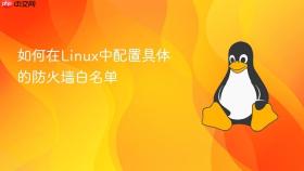 如何在linux中配置具体的防火墙白名单