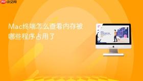 Mac终端怎么查看内存被哪些程序占用了