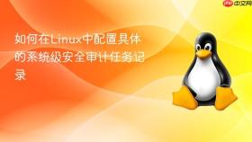 如何在Linux中配置具体的系统级安全审计任务记录
