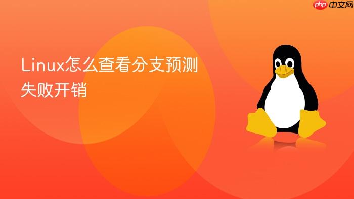 linux怎么查看分支预测失败开销