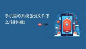 手机里的系统备份文件怎么传到电脑