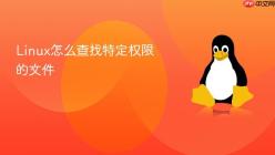 Linux怎么查找特定权限的文件