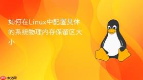 如何在linux中配置具体的系统物理内存保留区大小