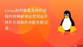 linux如何查看具体的进程内存映射地址空间由于碎片化导致的分配失败记录