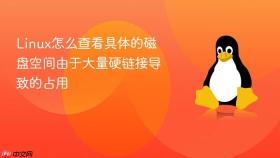linux怎么查看具体的磁盘空间由于大量硬链接导致的占用