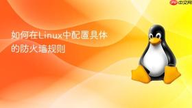 如何在Linux中配置具体的防火墙规则