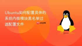 ubuntu如何配置具体的系统内核模块黑名单过滤配置文件