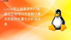 Linux怎么查看具体的磁盘分区物理对齐参数计算及性能损失量化分析报告表