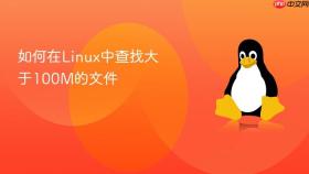 如何在linux中查找大于100m的文件