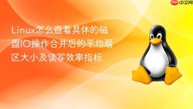 Linux怎么查看具体的磁盘IO操作合并后的平均扇区大小及读写效率指标
