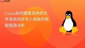linux如何查看具体的文件系统同步写入导致的性能瓶颈分析