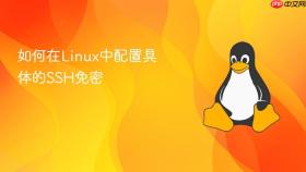 如何在Linux中配置具体的SSH免密