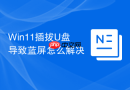 Win11插拔U盘导致蓝屏怎么解决
