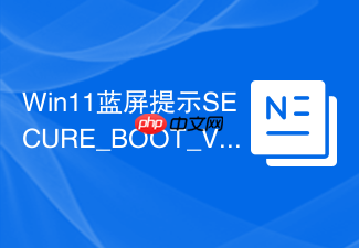 win11蓝屏提示secure_boot_violation怎么办