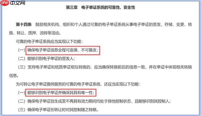 电子单证新规正式施行:企业选型,为什么要先看CA牌照? - php中文网