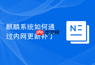 麒麟系统如何通过内网更新补丁