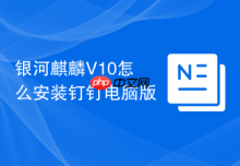 银河麒麟V10怎么安装钉钉电脑版
