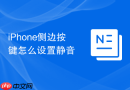 iphone侧边按键怎么设置静音