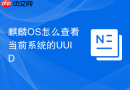 麒麟OS怎么查看当前系统的UUID