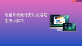 统信系统微信无法发送截图怎么解决