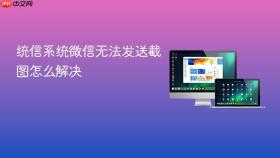 统信系统微信无法发送截图怎么解决