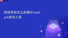 统信系统怎么安装Wireshark抓包工具