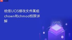 统信UOS修改文件属组chown和chmod权限详解