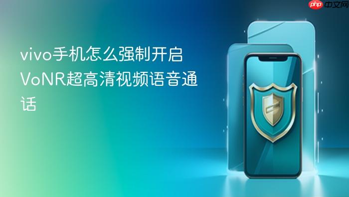 vivo手机怎么强制开启vonr超高清视频语音通话