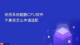 统信系统鲲鹏cpu软件不兼容怎么申请适配