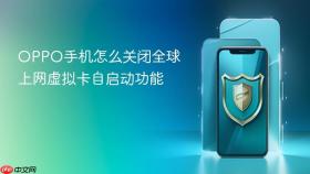 OPPO手机怎么关闭全球上网虚拟卡自启动功能