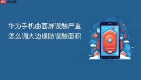 华为手机曲面屏误触严重怎么调大边缘防误触面积