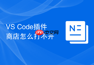 vs code插件商店怎么打不开