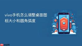 vivo手机怎么调整桌面图标大小和圆角弧度