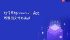 统信系统convmv工具处理乱码文件名实战
