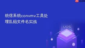 统信系统convmv工具处理乱码文件名实战