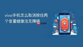 vivo手机怎么取消按住两个音量键激活无障碍