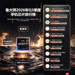 鲁大师2026年手机Q3季报:天玑9600 Pro助力vivo拿下性能榜首,OPPO继续斩获流畅双榜冠军 - php中文网