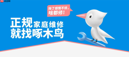 换防盗门锁芯找哪类服务?四种上门维修渠道横向测评 - php中文网
