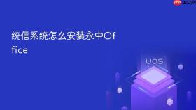 统信系统怎么安装永中office