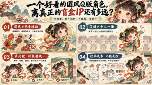 国风盲盒怎么做出辨识度？2026年国风Q版盲盒IP设计AI生图工具推荐及实战教程 - php中文网