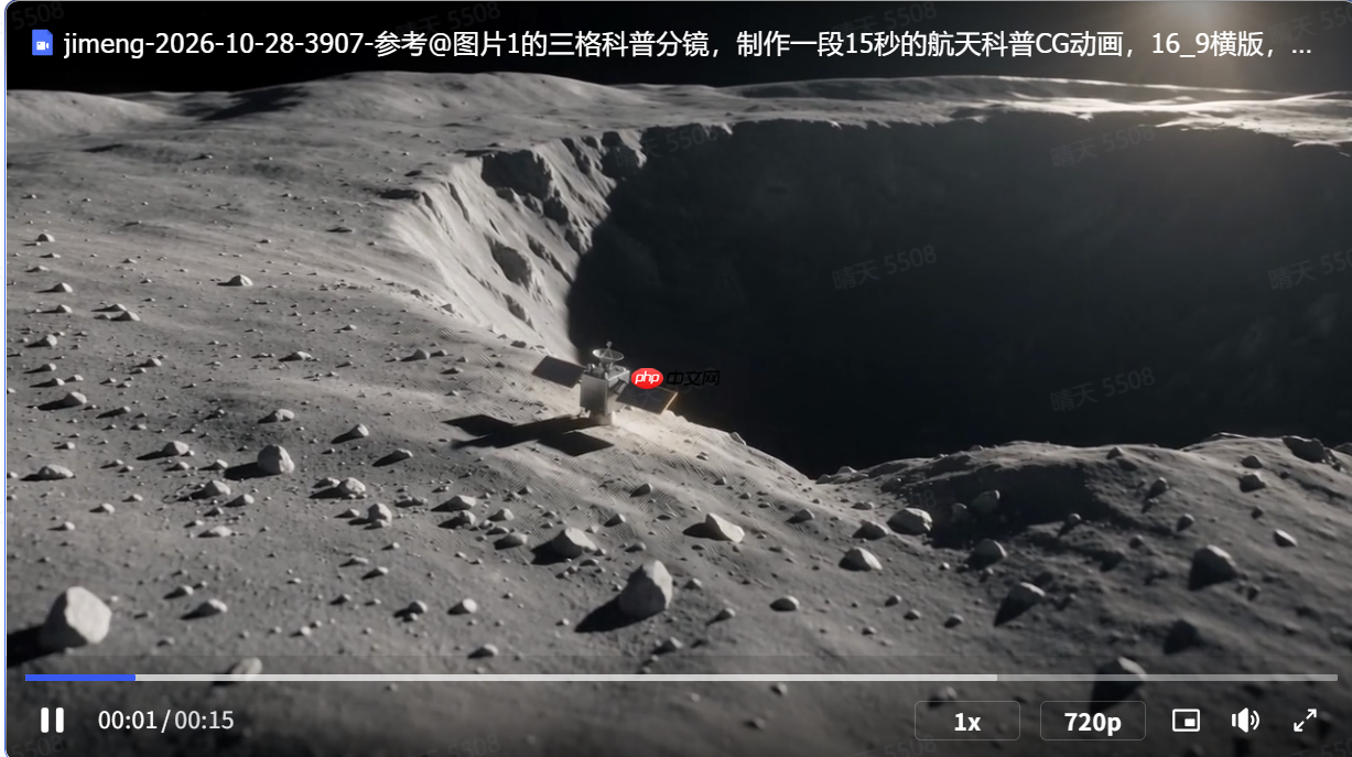 从科普海报到30秒视频!嫦娥七号科普视觉AI生图工具推荐,附完整提示词 - php中文网