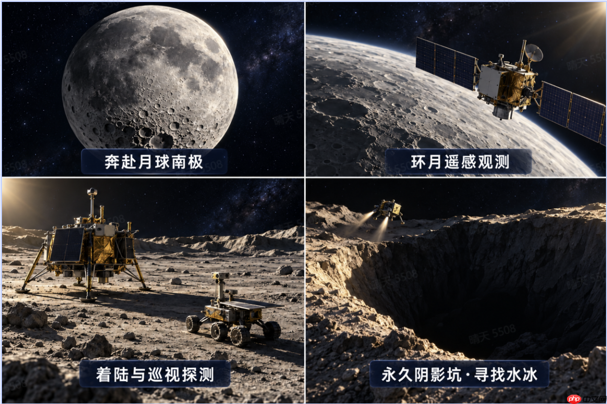 从科普海报到30秒视频!嫦娥七号科普视觉AI生图工具推荐,附完整提示词 - php中文网